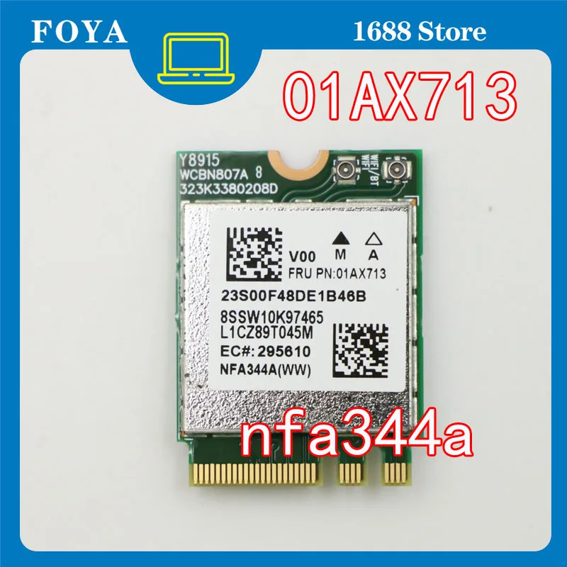 Wireless network card for lenovo yoga 910-13ikb bluetooth wifi card fru 01ax713 ac 433m