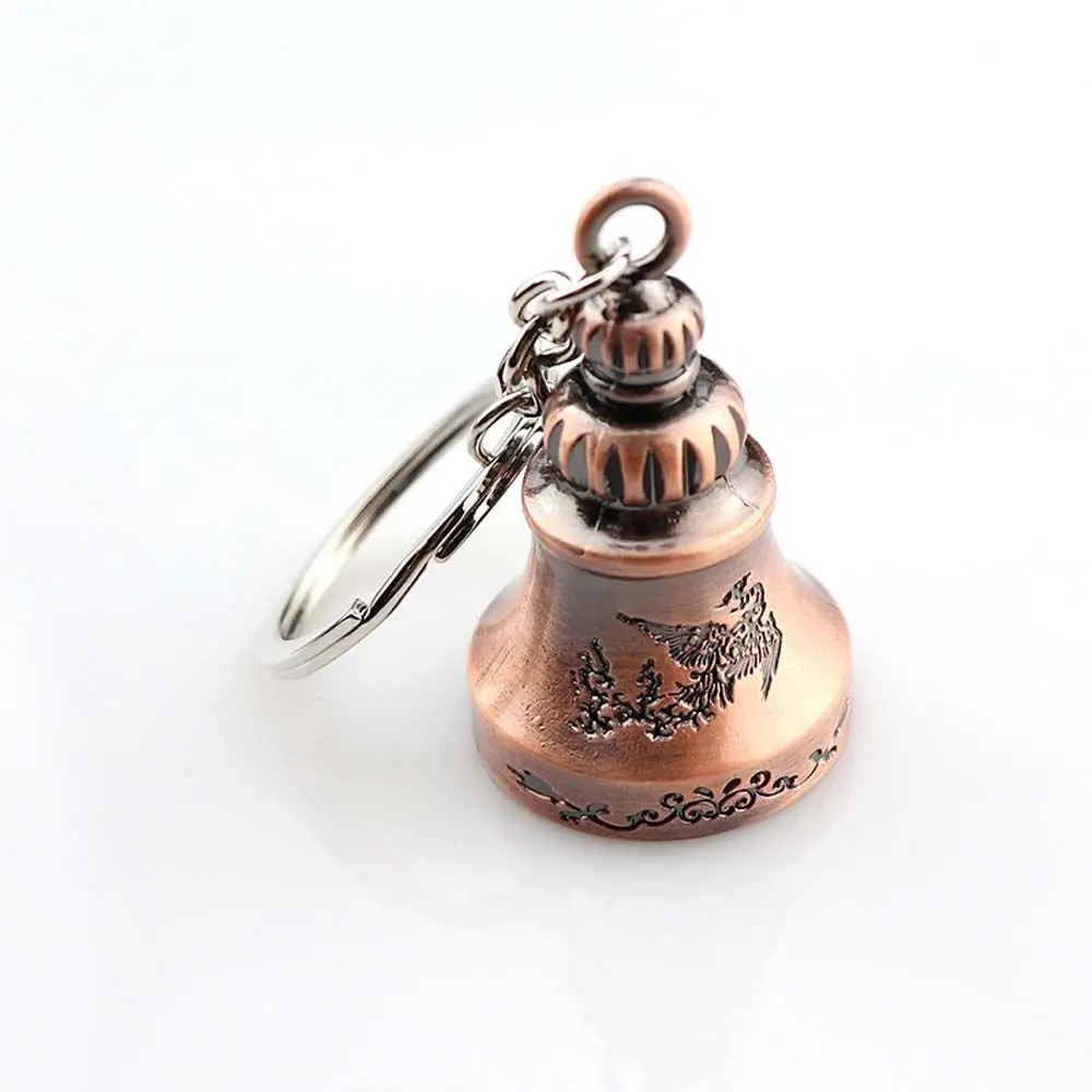 Good Luck for Safely Wealth Interior Accessories Car Accessories Metal Wind bells Keyfob Keychain Key Rings Car Key Chain