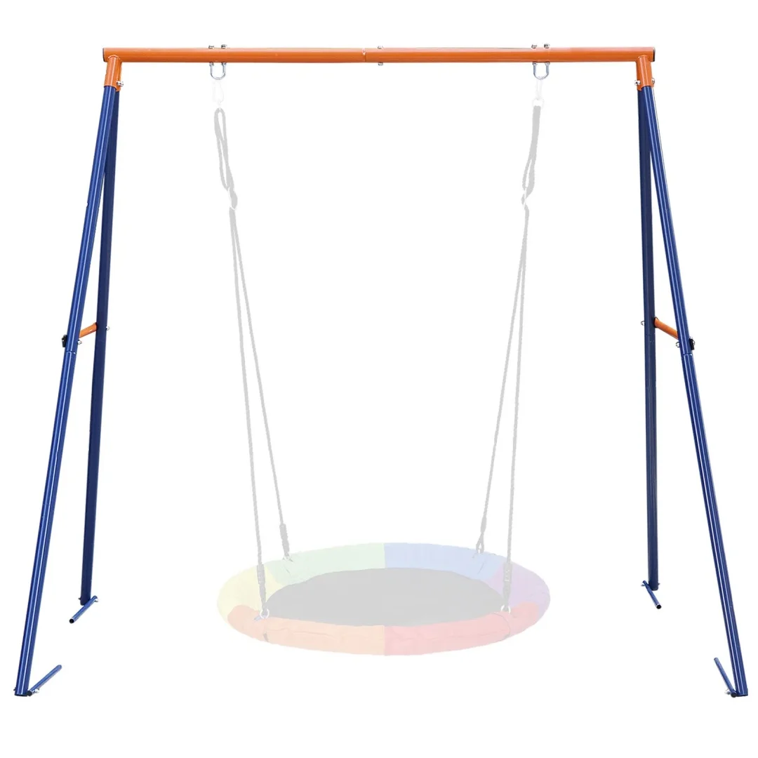 Swing Stand Frame Heavy Duty A-Frame Swing Set for Kids Backyard MAX 440lbs