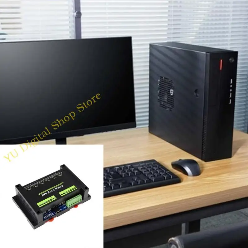 96BA 6 CHANNEL RELES Módulo robusto Rs485/Can Board expansión industrial Programable