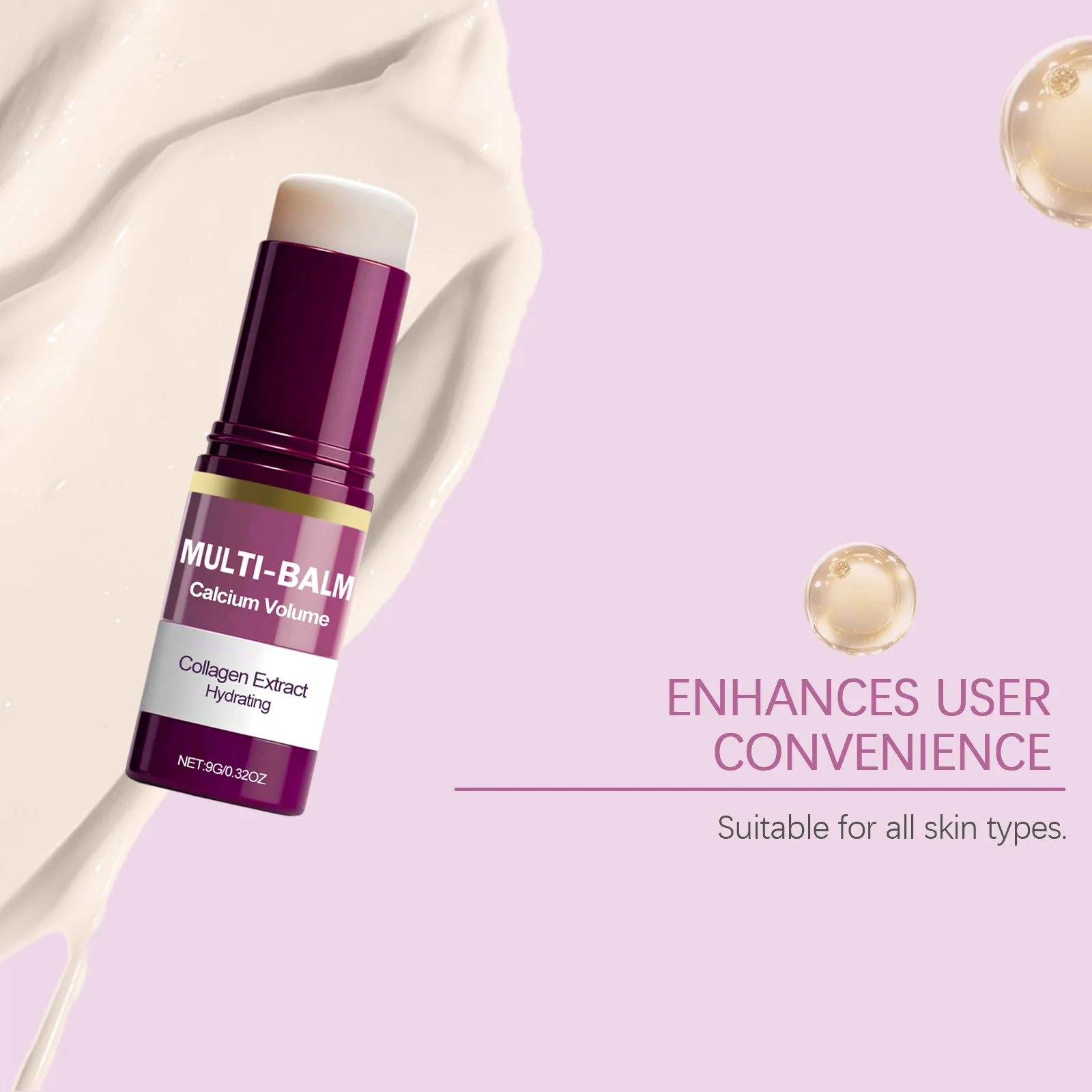 عصا تغذي الوجه تعزز النعومة وتحسين المرونة والترطيب العميق وتحسين خشونة سطع البشرة كريم العناية بالوجه #3