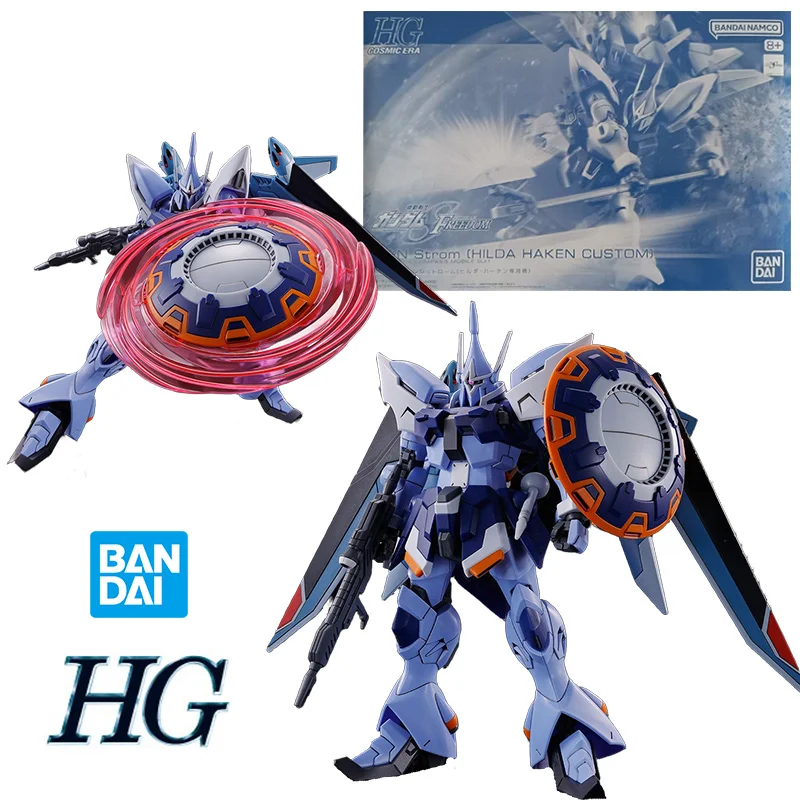 Bandai PB HG 1/144 Gyan Strom Hilda Haken Custom Gundam Seed Freedom Original Action Figure Assemble Model Toy Gift Collection