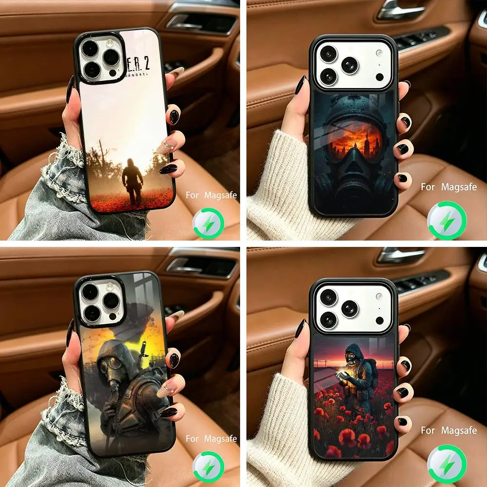 

S-STALKER 2 Heart of C-Chornobyl Wireless charging phone case compatible with iPhone 17/16/15/14/13/12/11