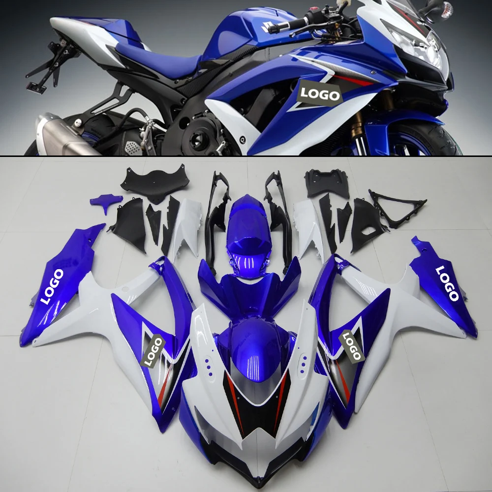 K8 K9 Motorcycle Fairing Set Body Kit For SUZUKI GSXR 600 750 GSXR750 2008 2010 Decoration Plastic Guard Plate Shell Injection