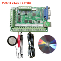 Mach3 interface board cnc 5 axis breakout card control plate z probe setter cnc cutting carving engraving milling controller