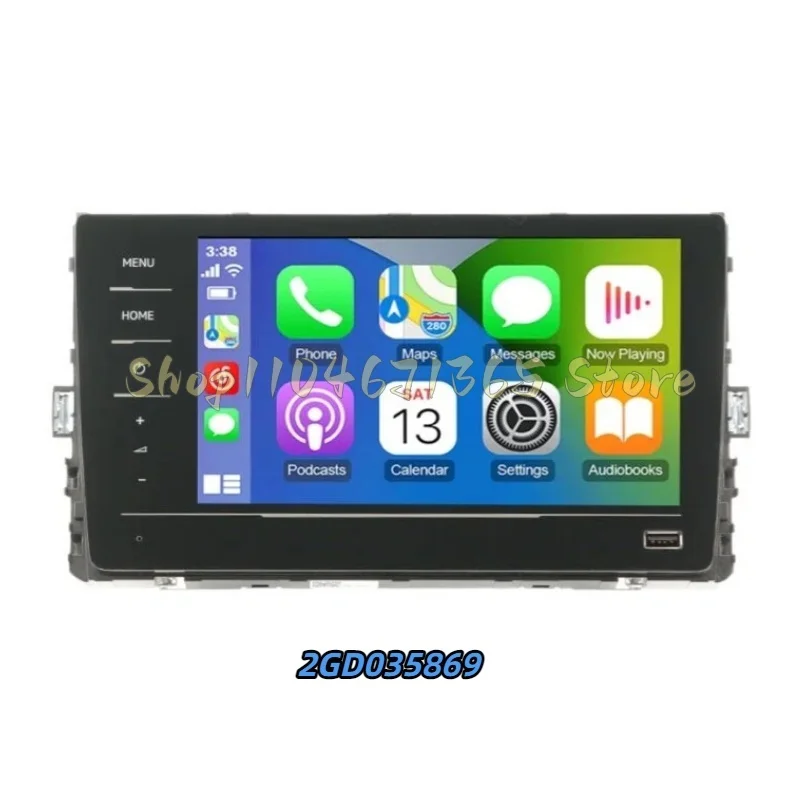 8-inch Desay LCD Touchscreen MIB Carplay Car Radio RCD520 Bluetooth for Volkswagen Tiguan MK2 T-ROC T-Cross MQB Car 2GD035869