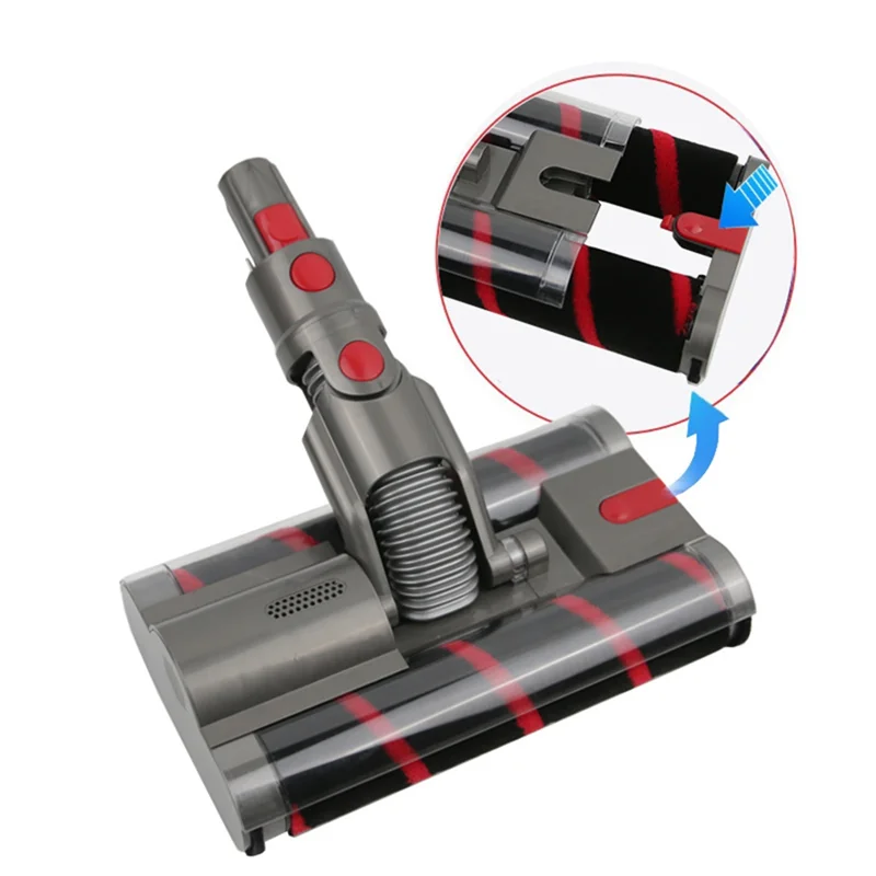 

N82R For Dyson Omni-Glide Sv19/21 Vacuum Head Replacement Motor Soft Roller Head Cleaner Head Roller Brush With Accessories
