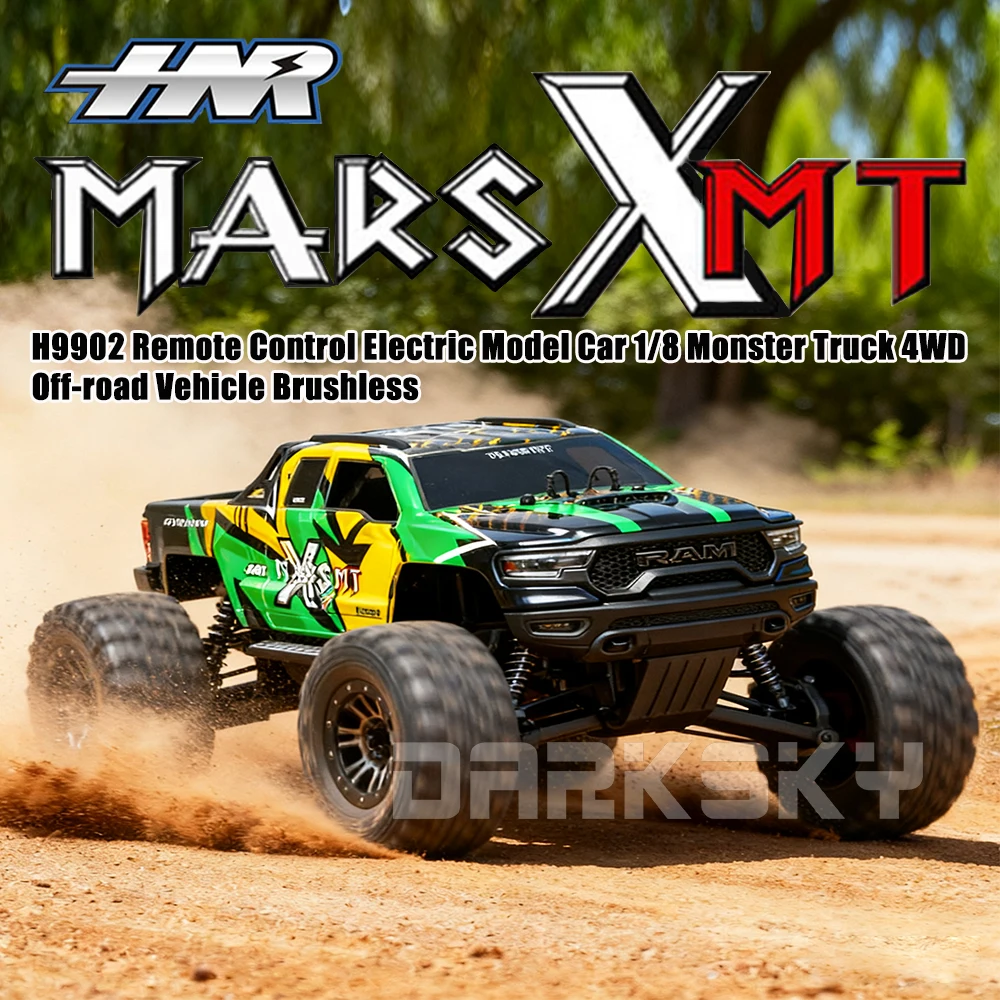

H9902 1/8 X-MARS 6S MT EP Monster Truck RTR 4WD Электрическая бесщеточная версия Электрическая модель автомобиля с дистанционным управлением Игрушка для взрослых