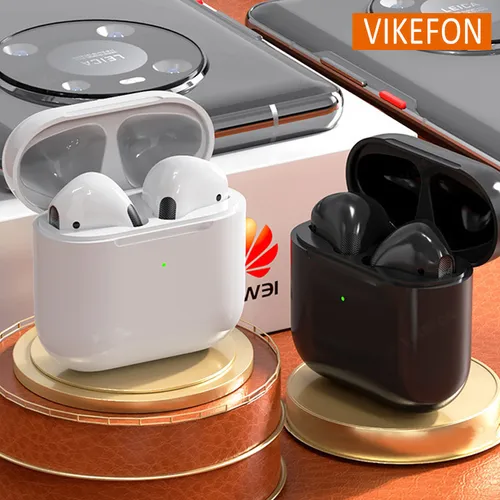 TWS 프로 4 블루투스 무선 이어폰, 미니 음악 이어폰, iOS 안드로이드 러닝 게임 이어폰  Best5