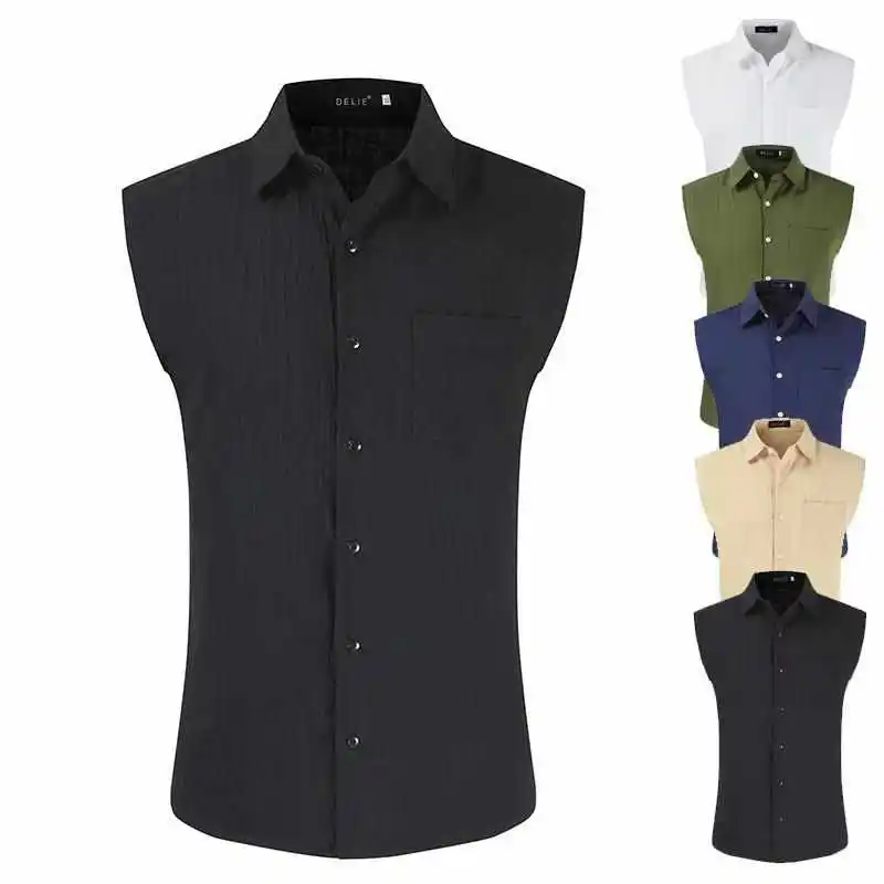 

New Summer Men's Casual Cotton T-irt Slim Fit adient Sun Protection Procing Ice Sensation Ultra ort Length Zipper Cl...