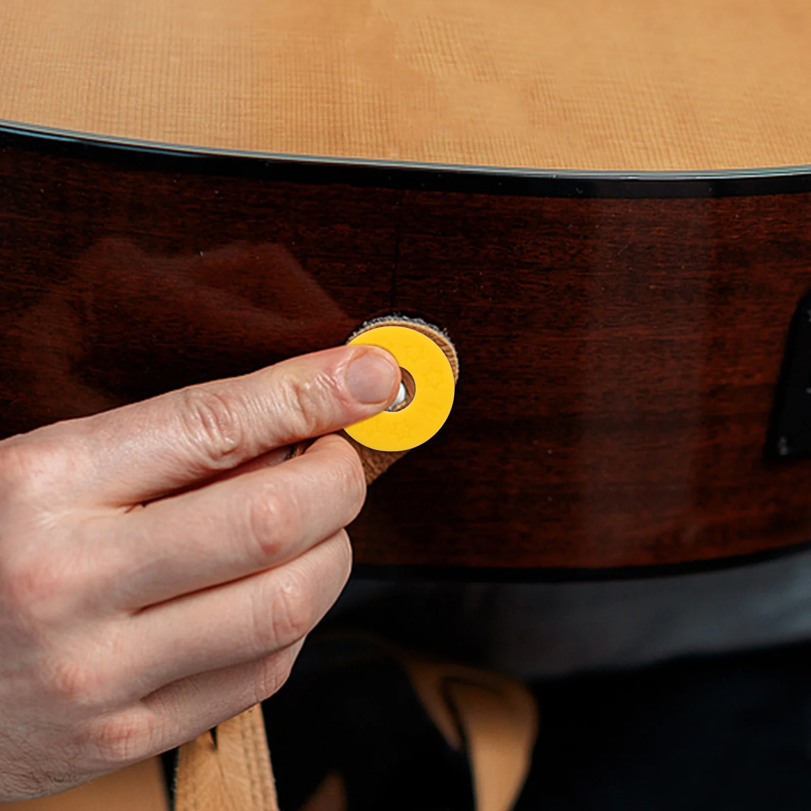 

12Pcs Guitar Strap Locks Guitar Bass Ukulele Anti-Drop Strap Blocks Easy Installation Instrument Protection Lock