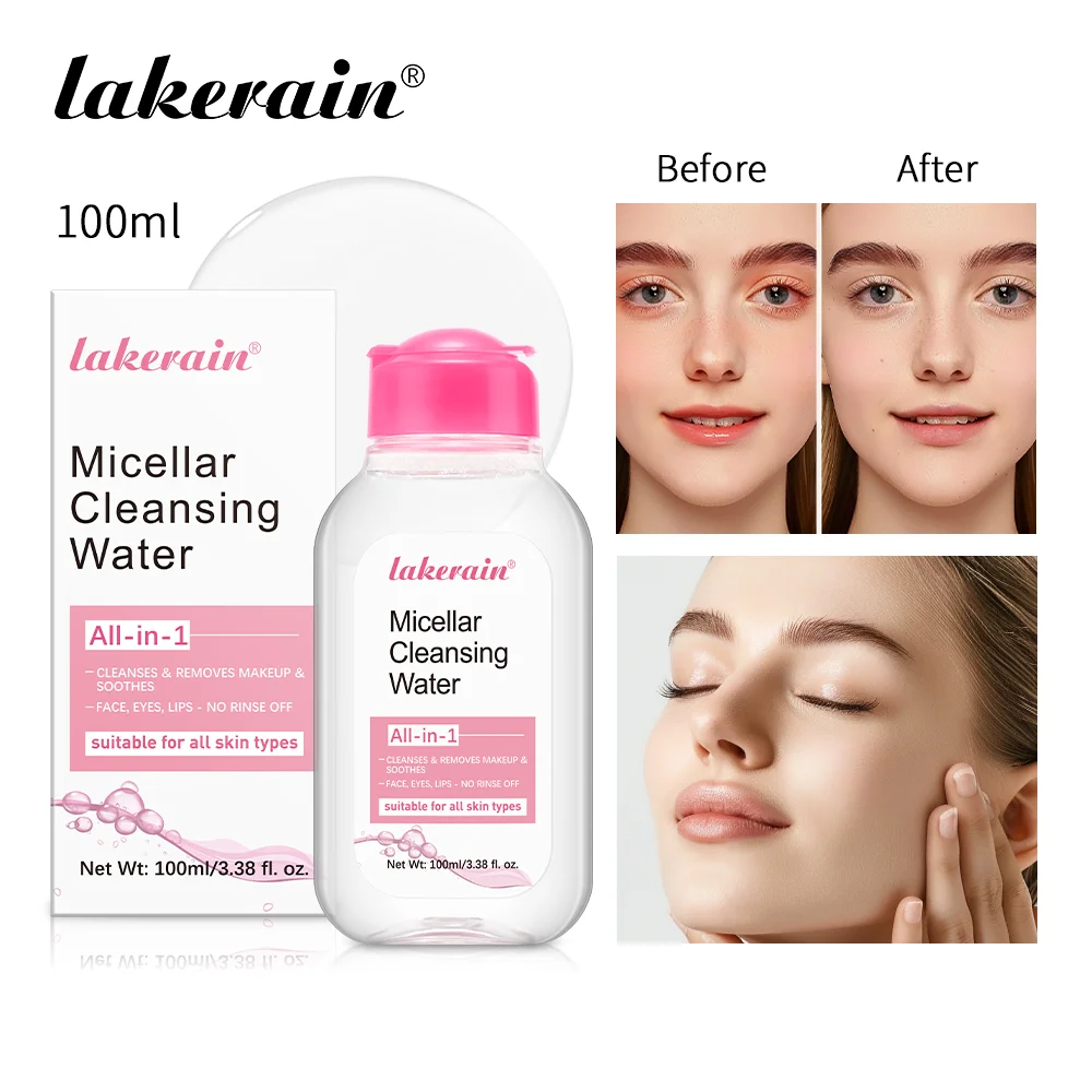 Micellar Cleansing Makeup Remover Mild Formula without Leaving Any Residue Micellar Technology Absorbs Impurities Extra Hydrating Efficient Makeup Remover