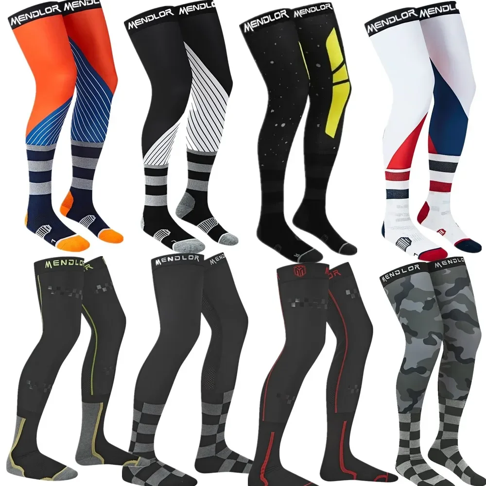 2025 MENDLOR Off-Road Motorcycle Riding Long Socks Eight Color Bicycle Riding Long Socks Fast Drying Breathable
