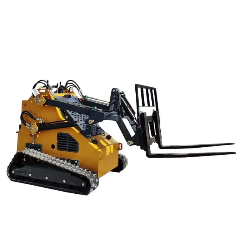 Compact Mini Skid Steer Loader Versatile for Various Applications Small But Mighty for Landscaping Construction and Farm Use