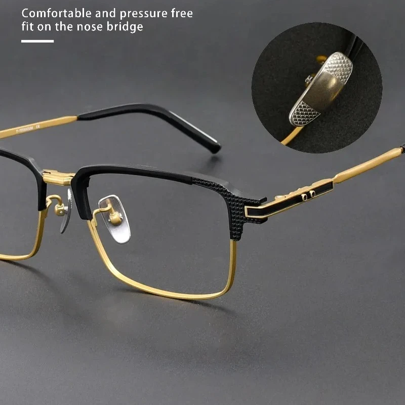 blue-silver-texture-prescription-eyelasses-titanium-acetate-glasses-frames-business-fashionoffice-business-commute-casual-wear