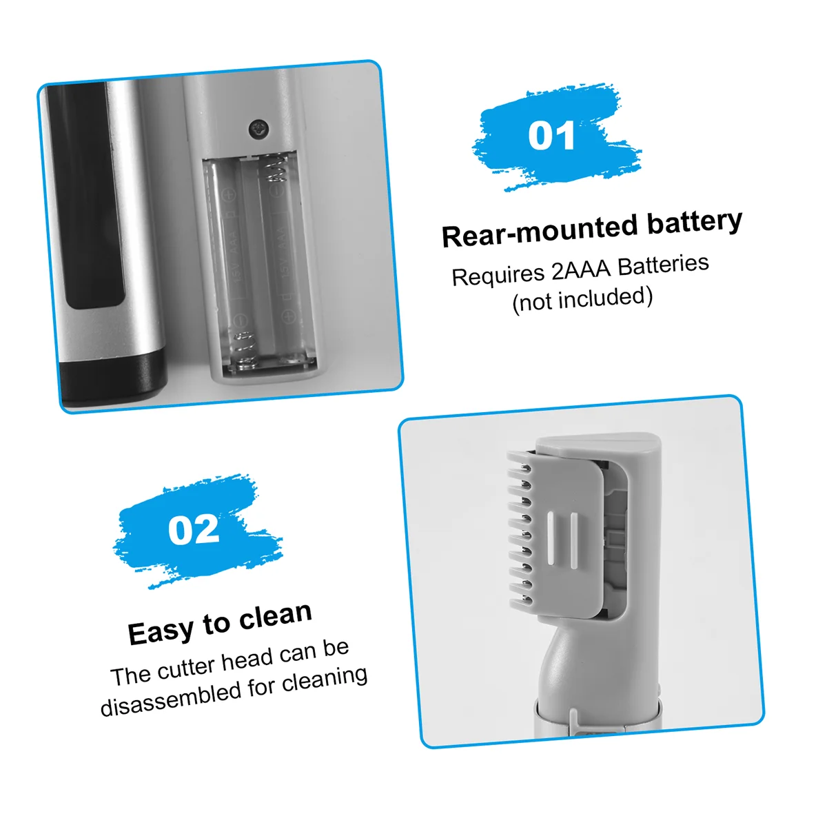 Recortador de pelo Solo un recorte Sin errores Aspecto Sharp B/n Corte de cabello Nuevo