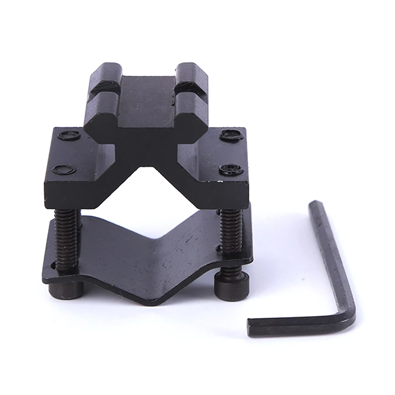 Tactical Universal Adjustable Rail 20mm Mount Adapter for Scope Flashlight Laser