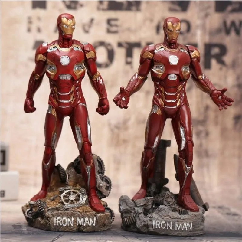 Decoração de quarto de mesa para menino, figuras criativas, homem de ferro, homem-aranha, capitão américa, vingadores, ornamentos, presente de aniversário, atacado