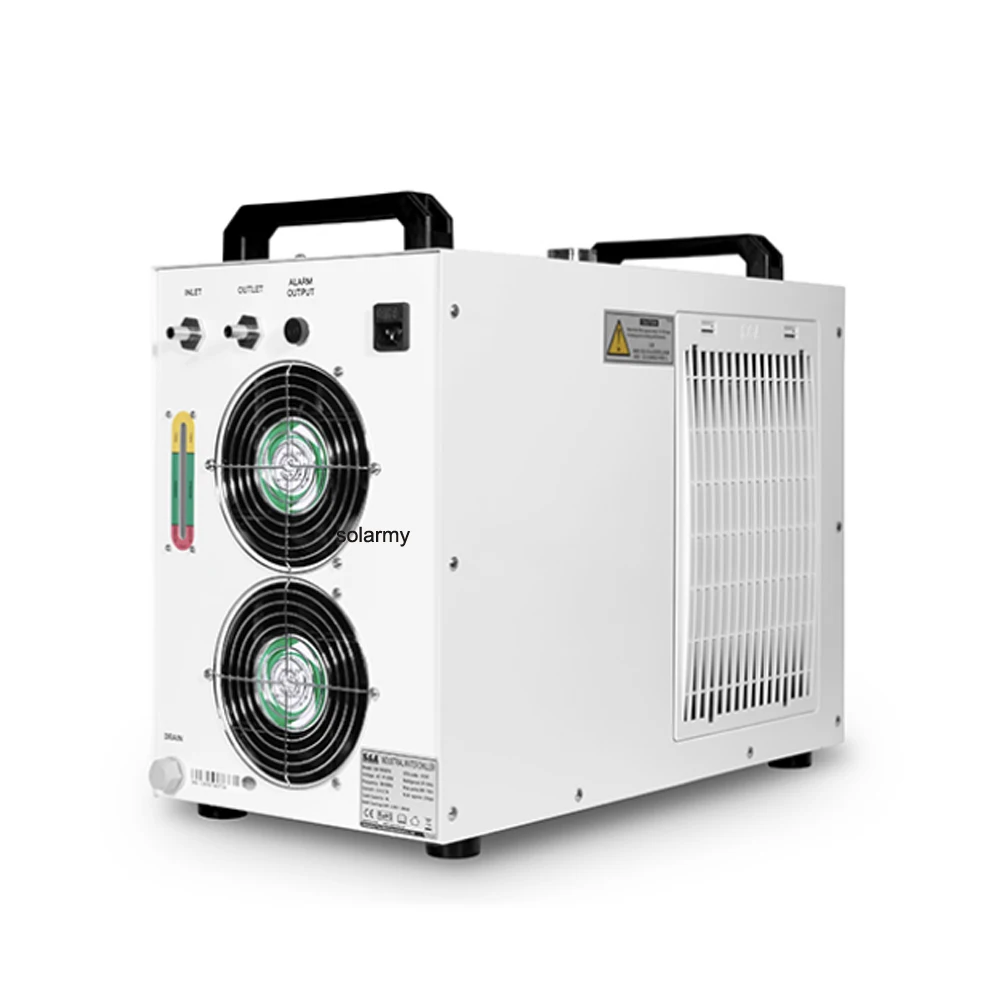 S&A Water Chiller CW-5200 CW-5202 Series For Cooling Up To 130W DC Or 60W RF CO2 Laser Tube