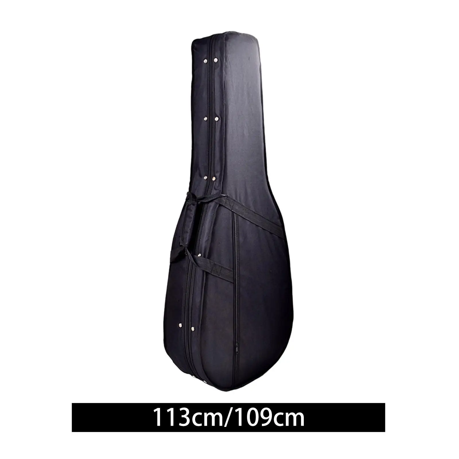 Guitar Hard Case, Guitar Carrying Bag, Portable Side Handle, Waterproof Guitar