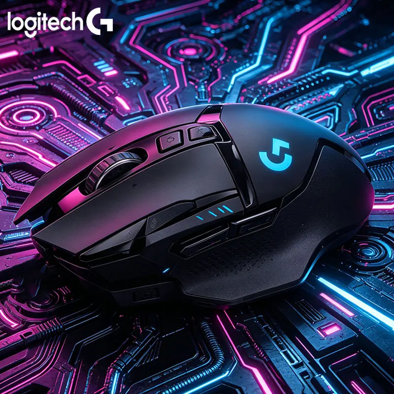 

Logitech G502/G502HERO/PRO X SUPERLIGHT 2SE/PRO X SUPERLIGHT/G402 Vertical ergonomic mouse Low noise and long battery life