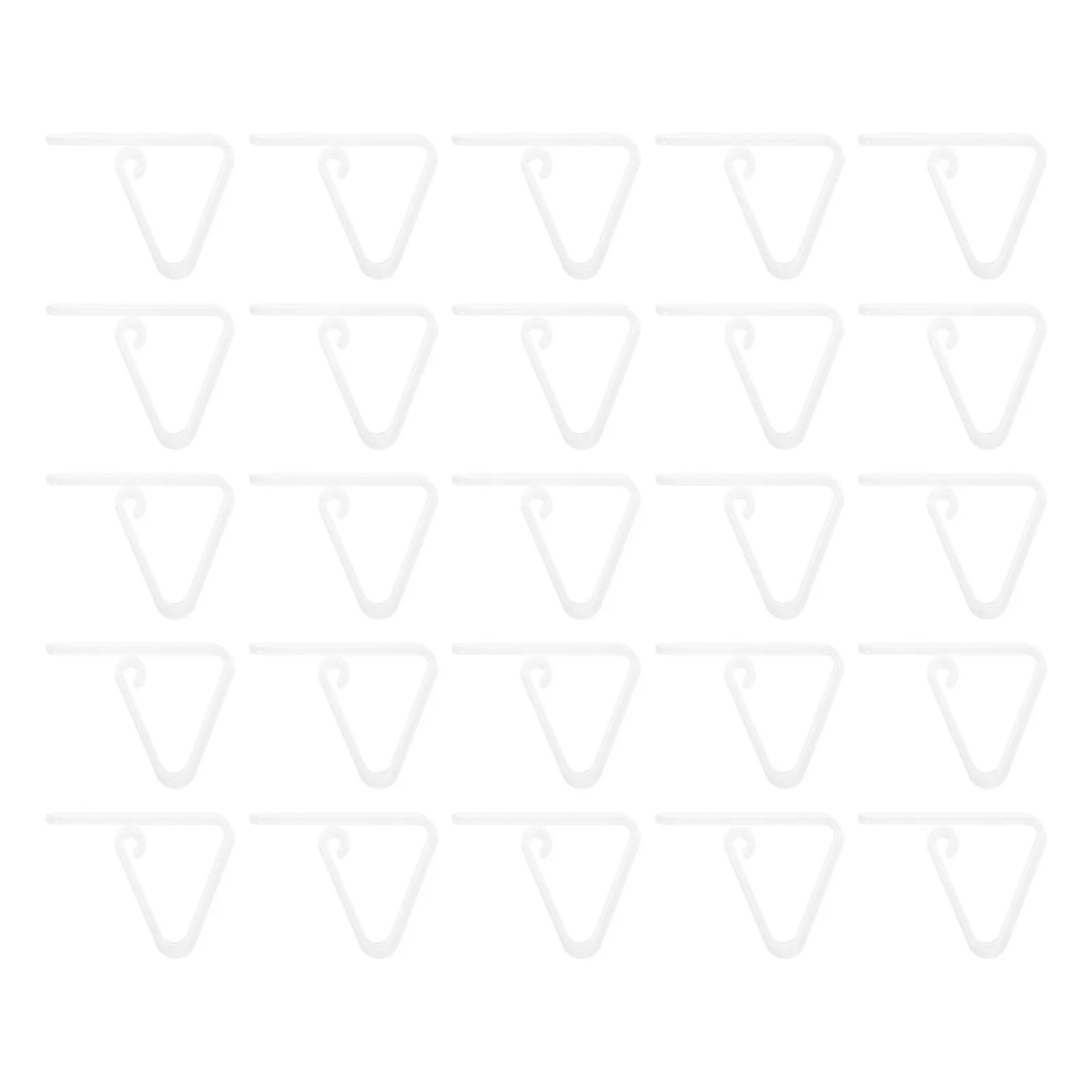 

50 шт. прозрачных пластиковых зажимов для скатертей, прочные и устойчивые фиксаторы для скатертей, ветрозащитные зажимы для использования на пикниках на открытом воздухе