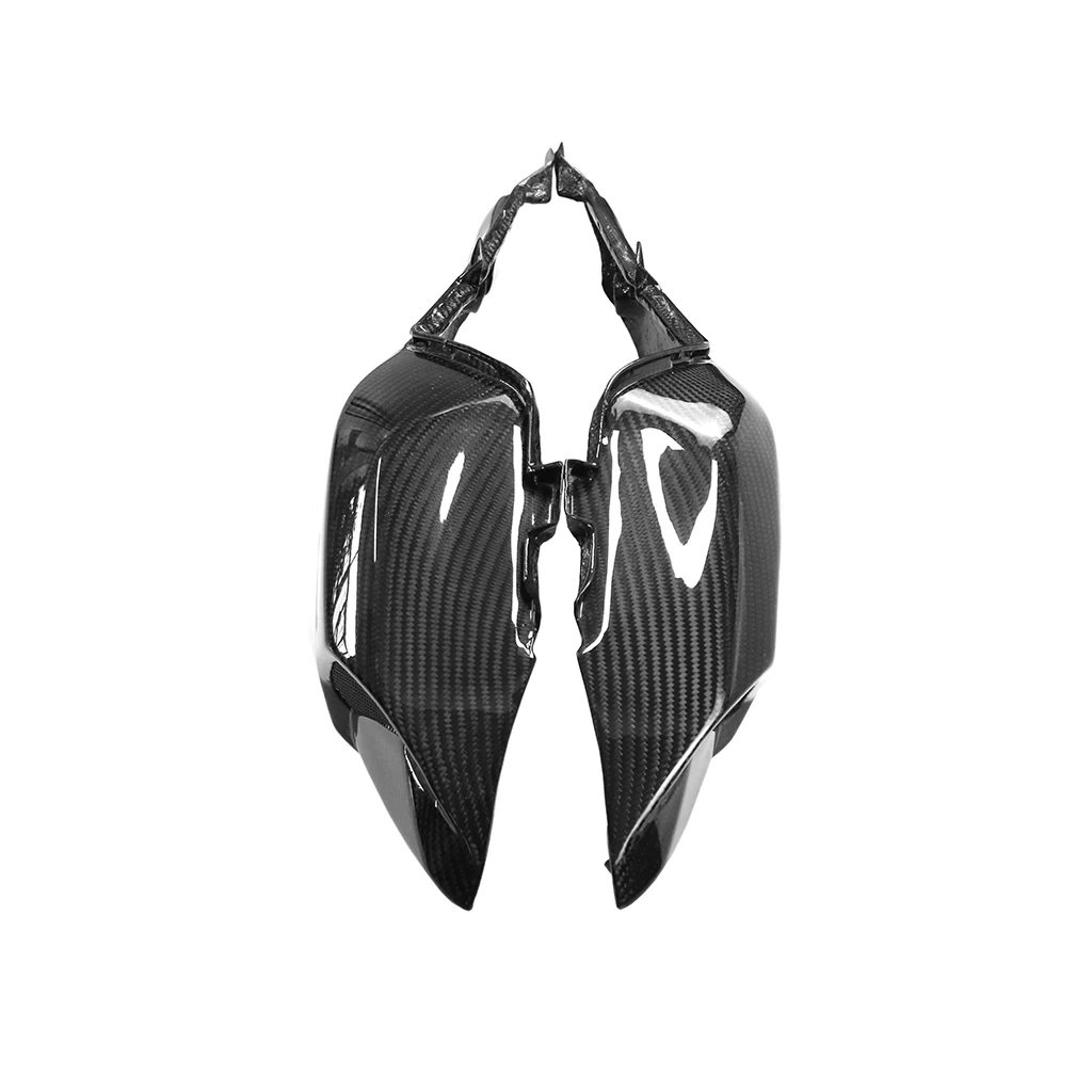 For  MT07 FZ07 MT-07 FZ-07 2014-2017 Motorcycle Fairing 3k Carbon Fiber Upper Side Air Intake Panels Protection Covers