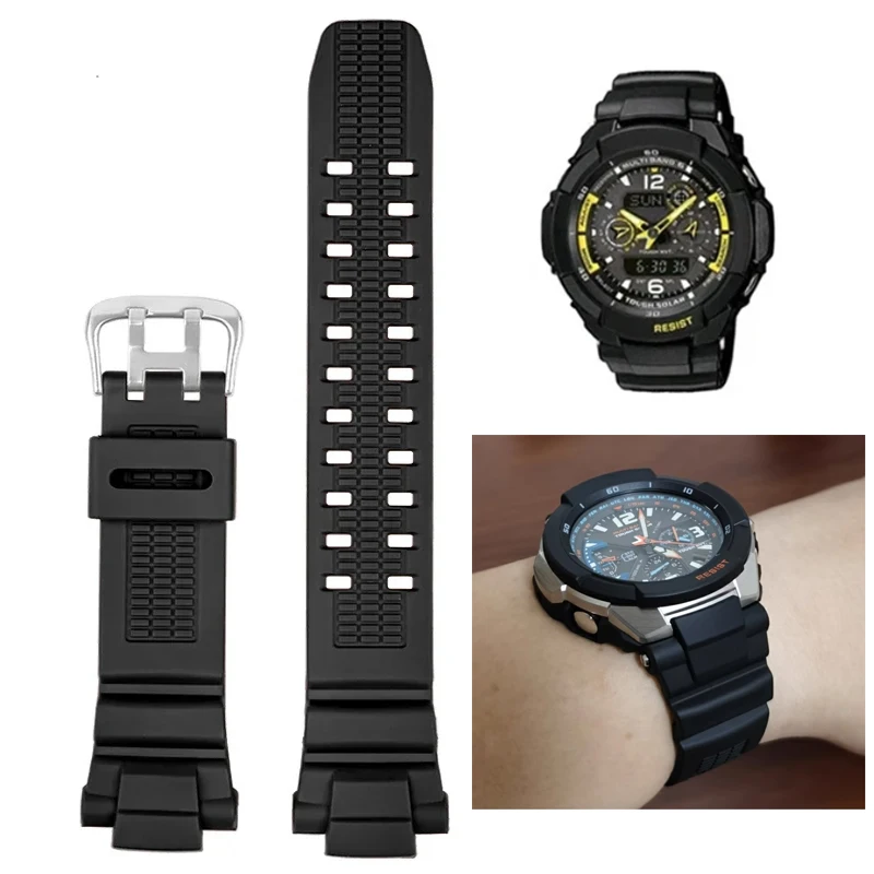 For Casio G-SHOCK Watch Band Strap GW-3000B 3500B 2500B 2000G-1500 Silicone Rubber Waterproof Bracelet Outdoor Sports Watchbands