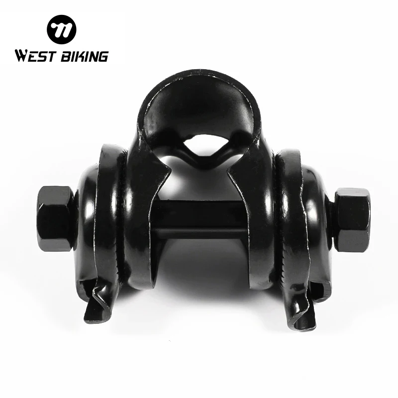 

WEST BIKING Bicycle Saddle Clamp 22.2mm Standard Rail Bike Seat Conversion Adapter Mount Screw Connector MTB Cycling Accessories