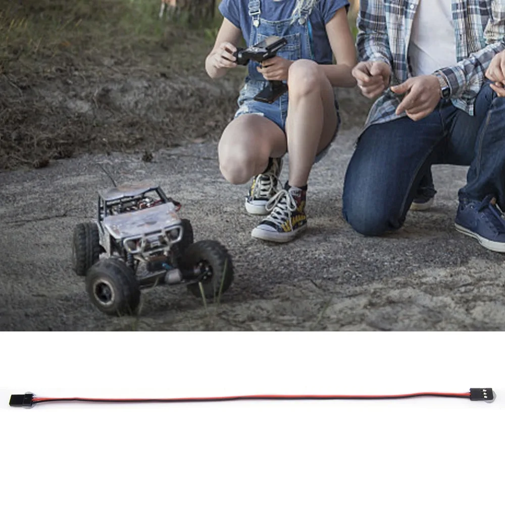 10PCS Durable Male to Male Servo Extension Cable 300mm Length Good Insulation JR Servo Extension Servo Extension Lead RC Car