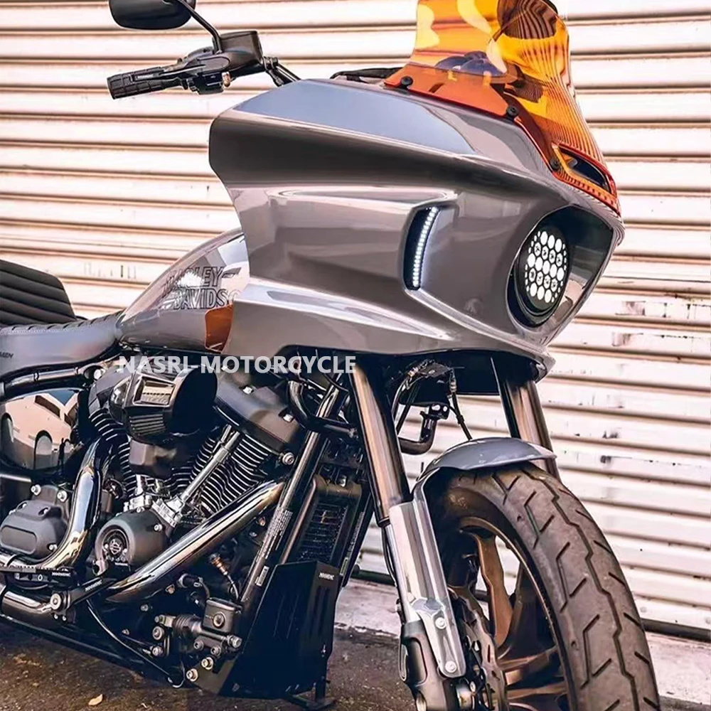 NEW Motorcycle Colorful PC ST Headlight Fairing Air Deflector For Harley Low Rider ST 2022-2025 High Quality 2023 2024