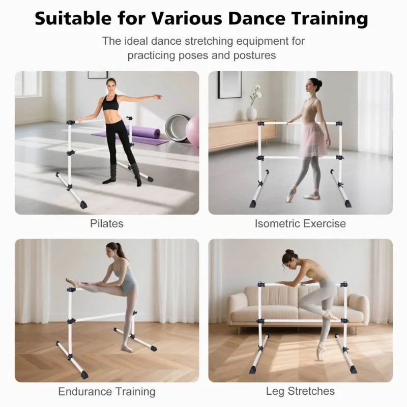 4FT Ballet Pole Dance Practice Pole Portable Independent Ballet Pole