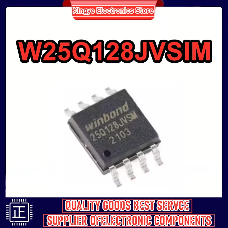 

5 шт. W25Q128JVSIM W25 W25Q W25Q128 IC FLASH SOP-8 в наличии, 100% новый оригинал