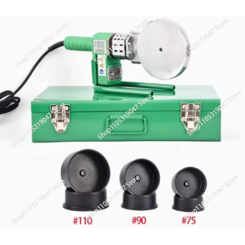 New Portable & Lightweight Fusion Welder for PE/PPR Pipes 20-110mm, Socket Butt Welding Machine with Stand for Plumbing Repairs