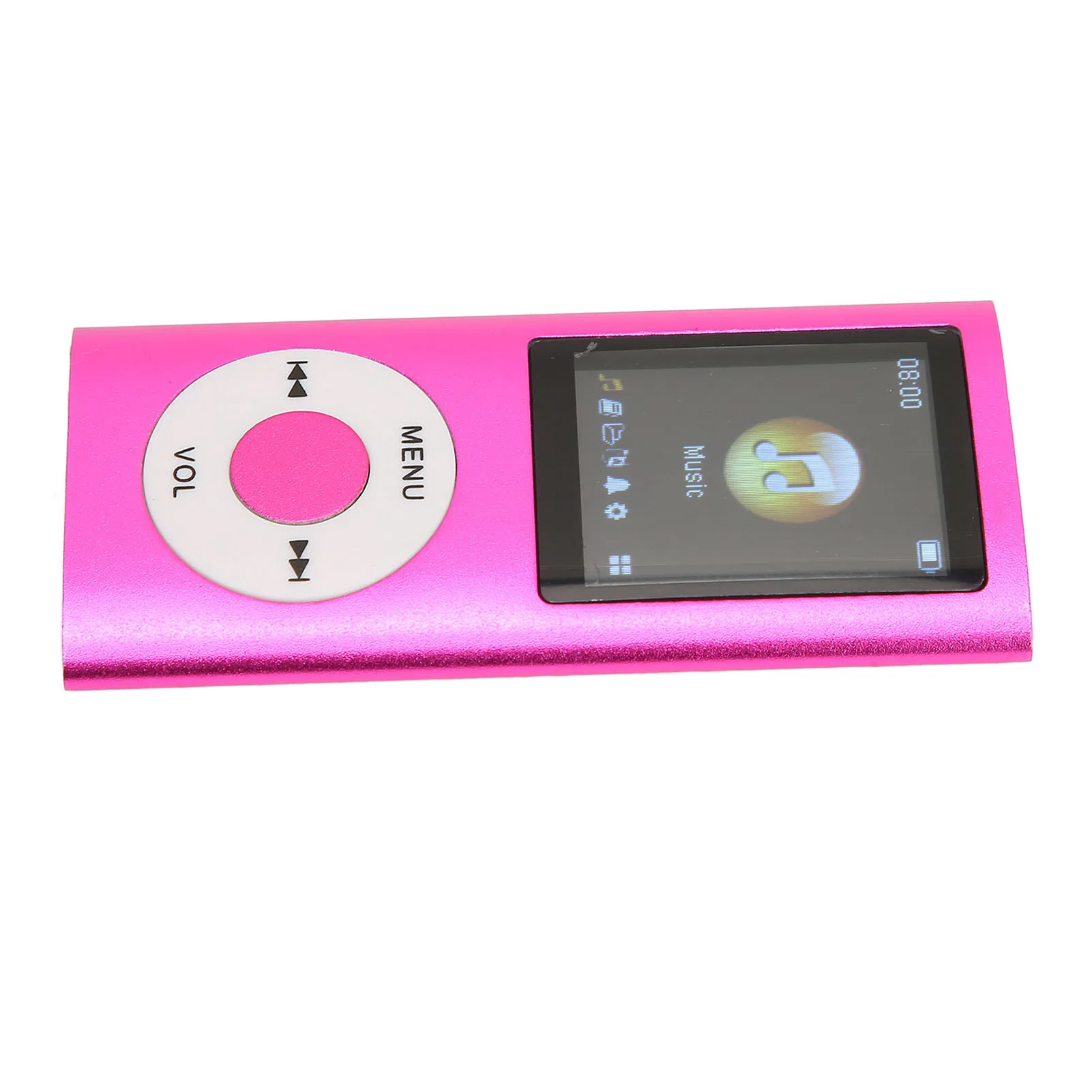 Portable Music Player 1.8in Player Support Memory Card Ultra Thin LCD MP3 Player with Bluetooth for Students Running Walking