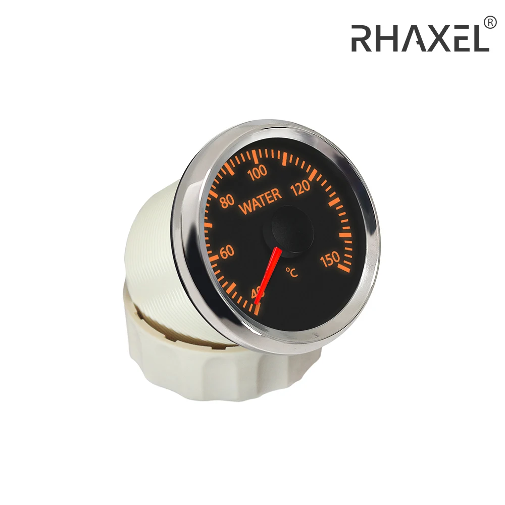 

RHAXEL 52mm Wi-Fi Water Temp Gauge 40-150℃ Meter Compatible with All Types or Ranges Ohm Signal Sensor 12V 24V for Auto