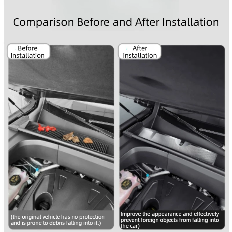 For Geely Galaxy M9 Engine Front Cabin Air Inlet Dust Cover Machine Cover Out of Trend Anti-blocking Protective Cover Supplies