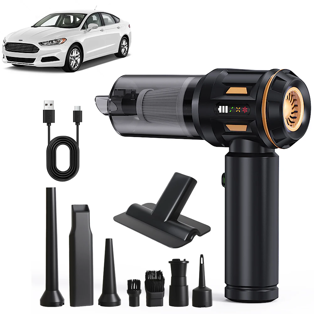 

Автомобильный пылесос, ручной турбовентилятор, струйный вентилятор для внедорожника, автофургона, грузовика, прицеп, инструмент для выдувания, электрическая воздушная тряпка, универсальная