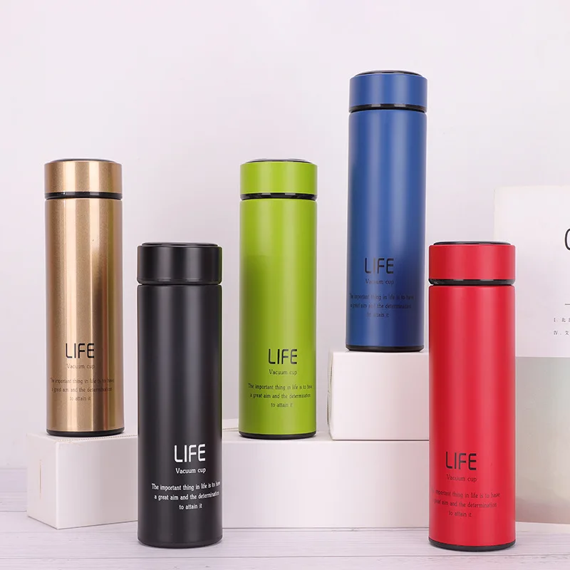 Tea Thermos Stainless Steel Double Wall 500ml Coffee Tea Vacuum Flask