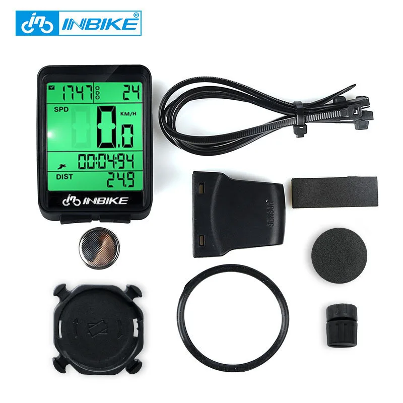 

Wired/Wireless Bike Computer - Multi-Function Speedometer & Odometer for Mountain Bicycles