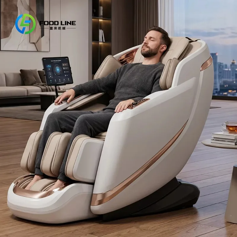 Luxury Zero Gravity Massage Chair Full Body Shiatsu Air Pressure Heating Recliner Chair for Home Office Wellness Use