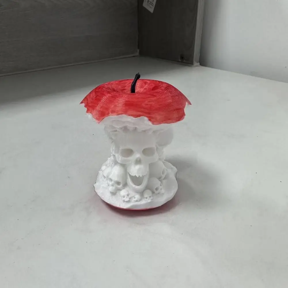 3D Printed Witch Fruit Ornament Wide Use Creative Spooky Skeleton Miniatures Scary Haunted House Props Halloween Decoration