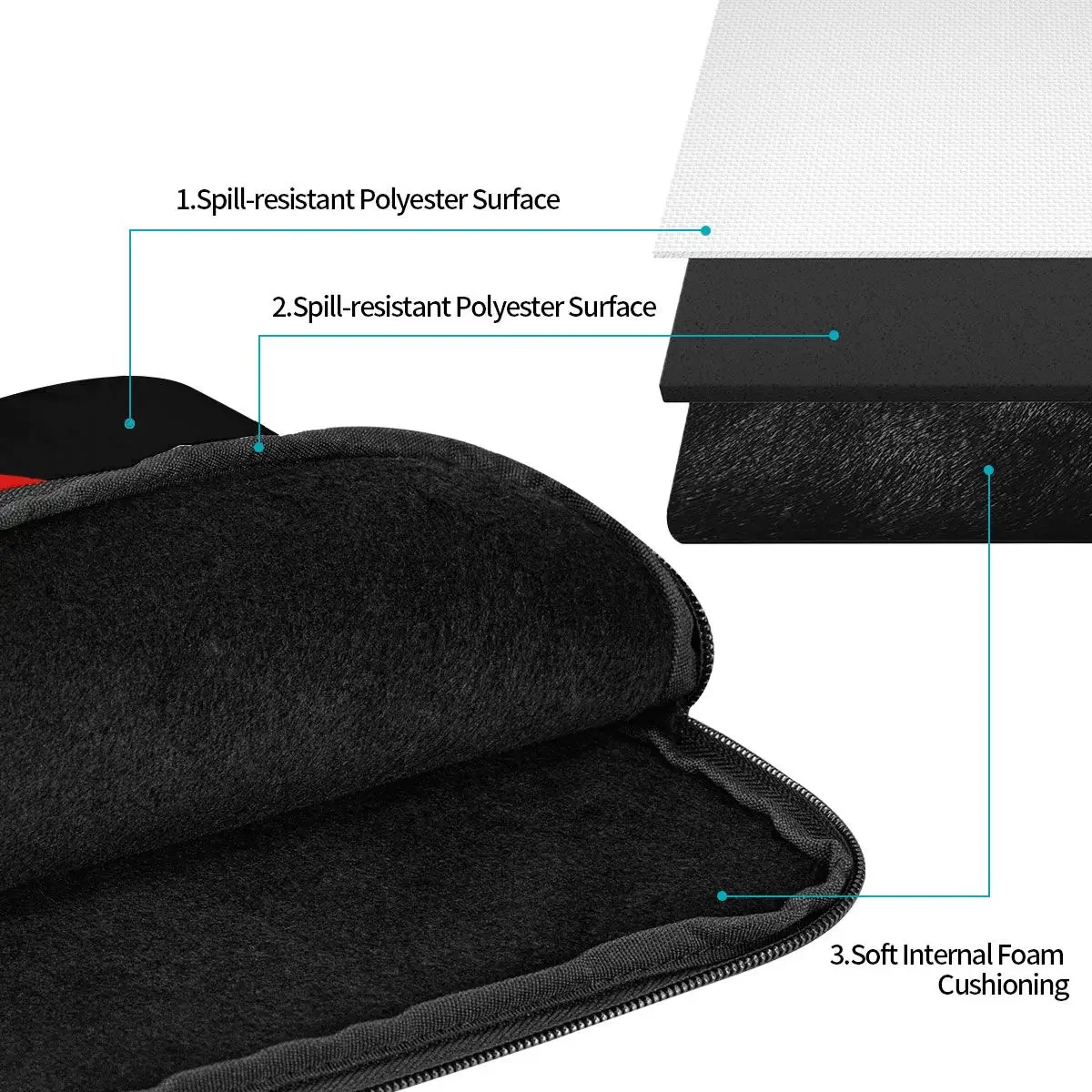 Bolsa para laptop 12 13 15 17 polegadas capa para notebook Mortal Kombat Logo Mk11 Popular Jogo de Combate Caso à prova de choque