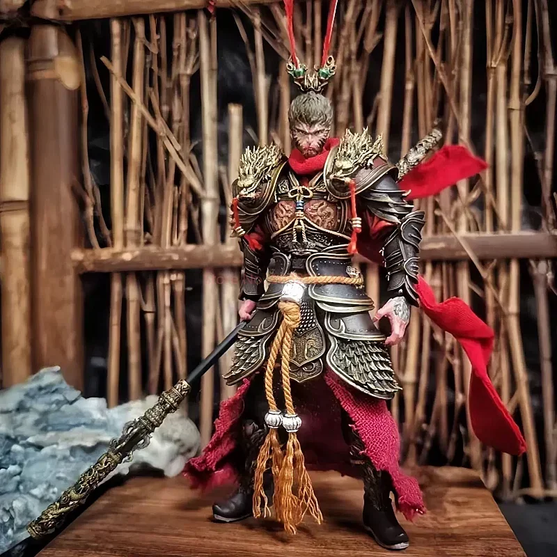 

Wukong 10cm Anime Figures Wukong Figure Joint Movable Models Statue Collection Desk Decora Toys Christmas Gifts Kids