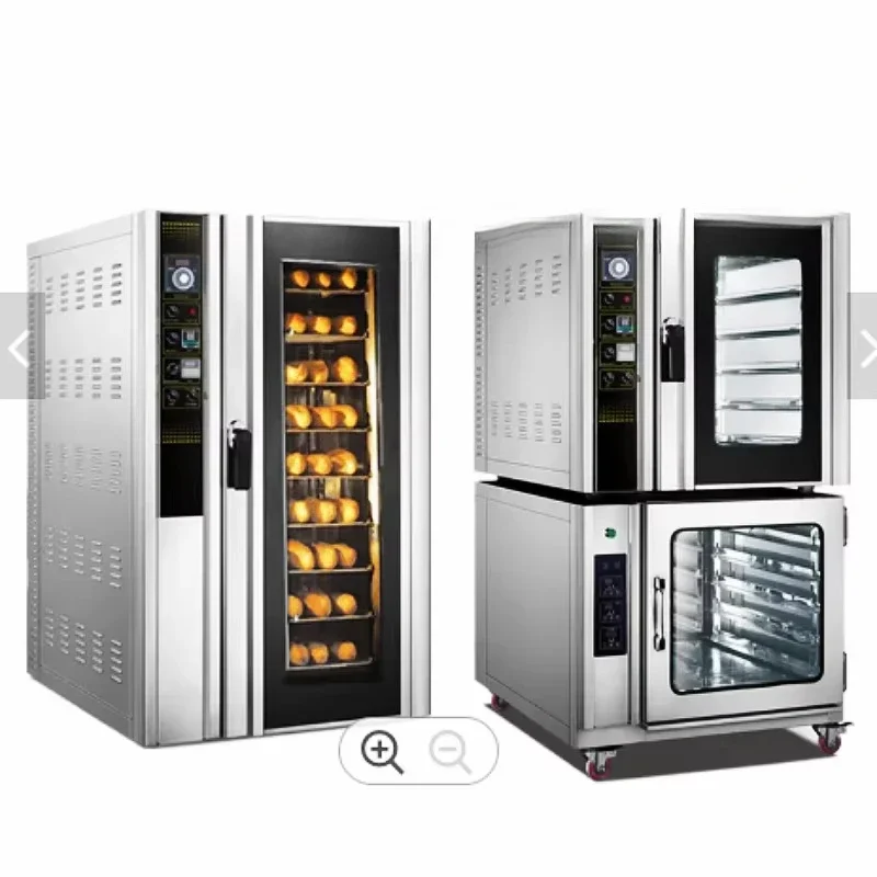 

Baking equipment Commercial convection oven, combined fermenter with steam function