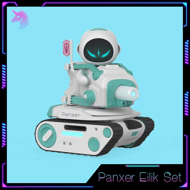 Panxer Eilik Exclusive Vehicle Crafted For With Complete Battle Game System Rich Sound Effects Animations For Eilik Robot Custom