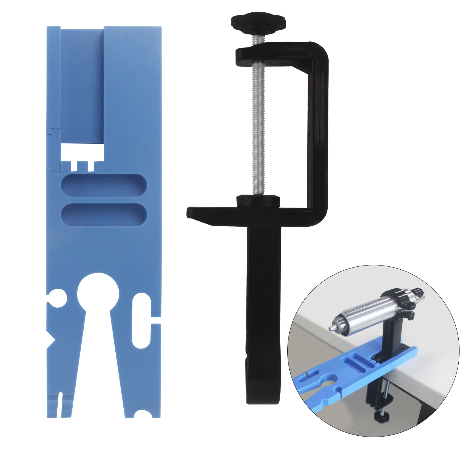 

V-Slot Bench Pin Clamp Mount: A Table Saw Accessory for Table Workbench and Jewelers Tool Fixtures