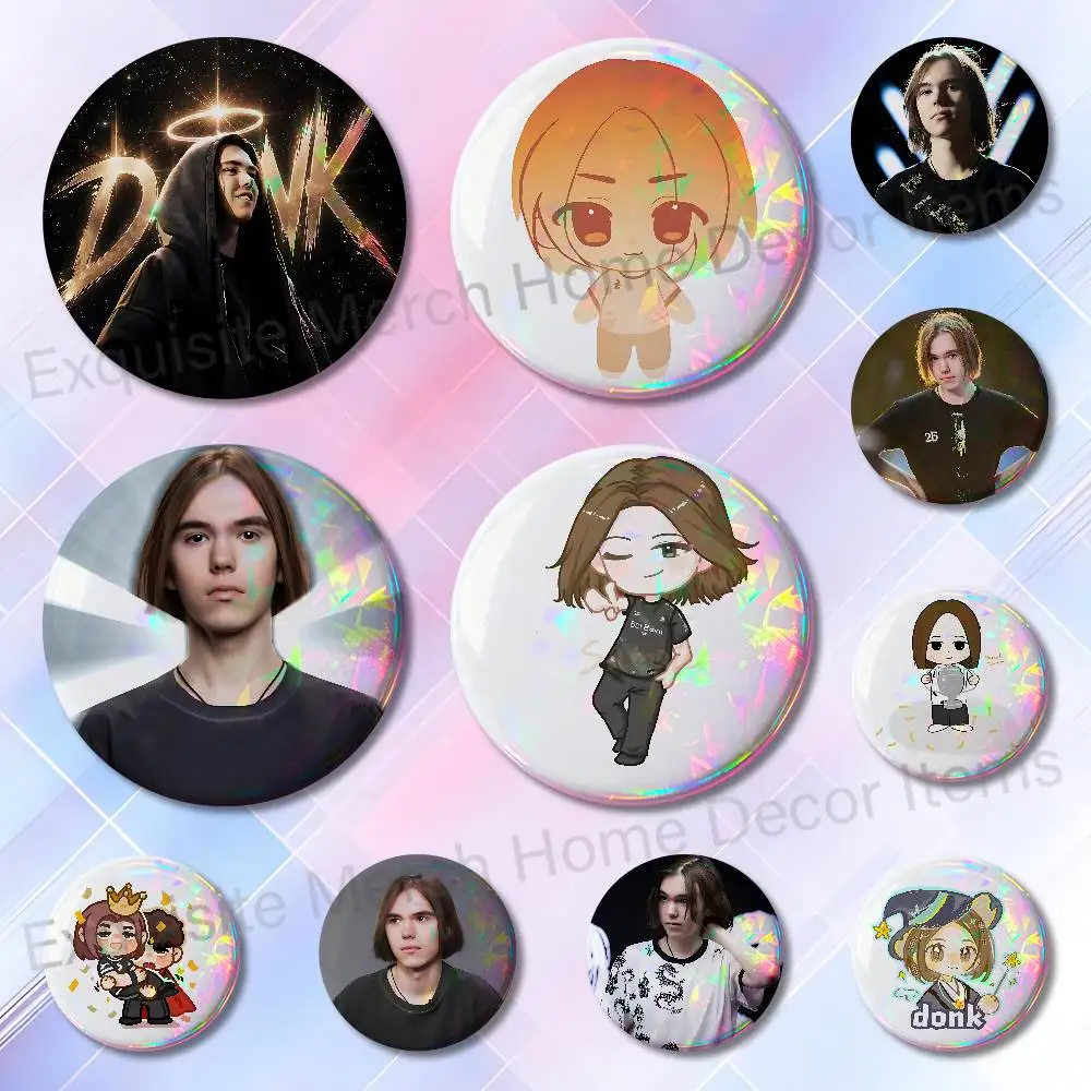 Demon King D-Donk HD Print Badges Pretty Round Display Brooches IP merchandise 32mm 58mm 75mm 44mm 25mm