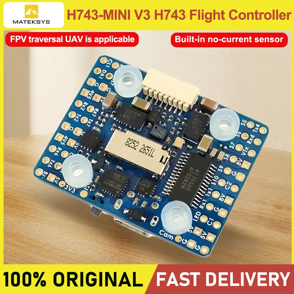 Revisión y Recomendación del Controlador de Vuelo Matek H743-MINI V3 (rch437: El Mejor Elegido para Drones FPV de Alta Performance