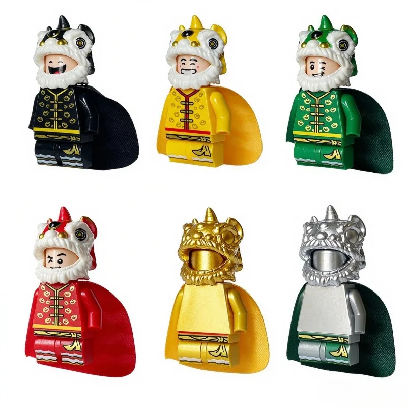 Building blocks, figures, humanoid dolls, toys, mini figures, humanoid dolls, children's toys, birthday gifts cartoon characters view 4